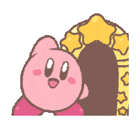 卡比吃瓜GIF,萌宠搞笑瞬间，萌化你的心